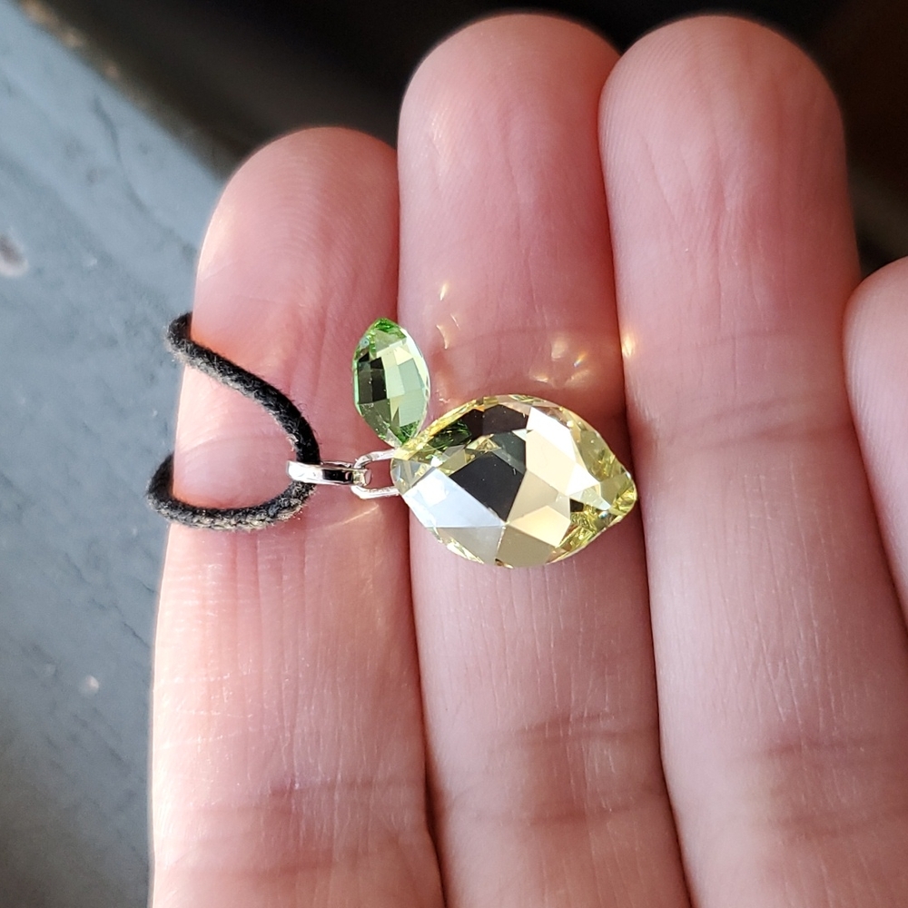 Swarovski Mini Yellow Lemon Mini Pendant Fruity